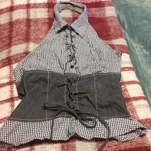 Sexy corsett type top! Size s